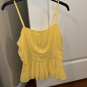 Naked Zebra Yellow Tank Size M